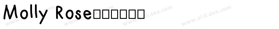 Molly Rose字体转换
